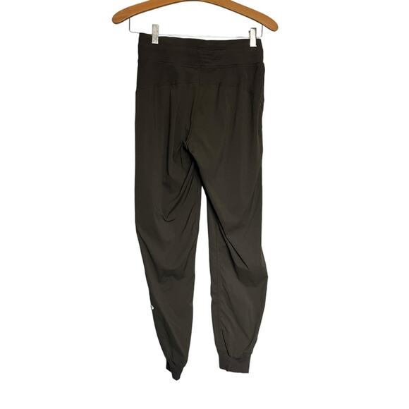 Lululemon Dance Studio Jogger Pull On Pants Olive Green Gym Athletic Size 4 - Picture 2 of 11